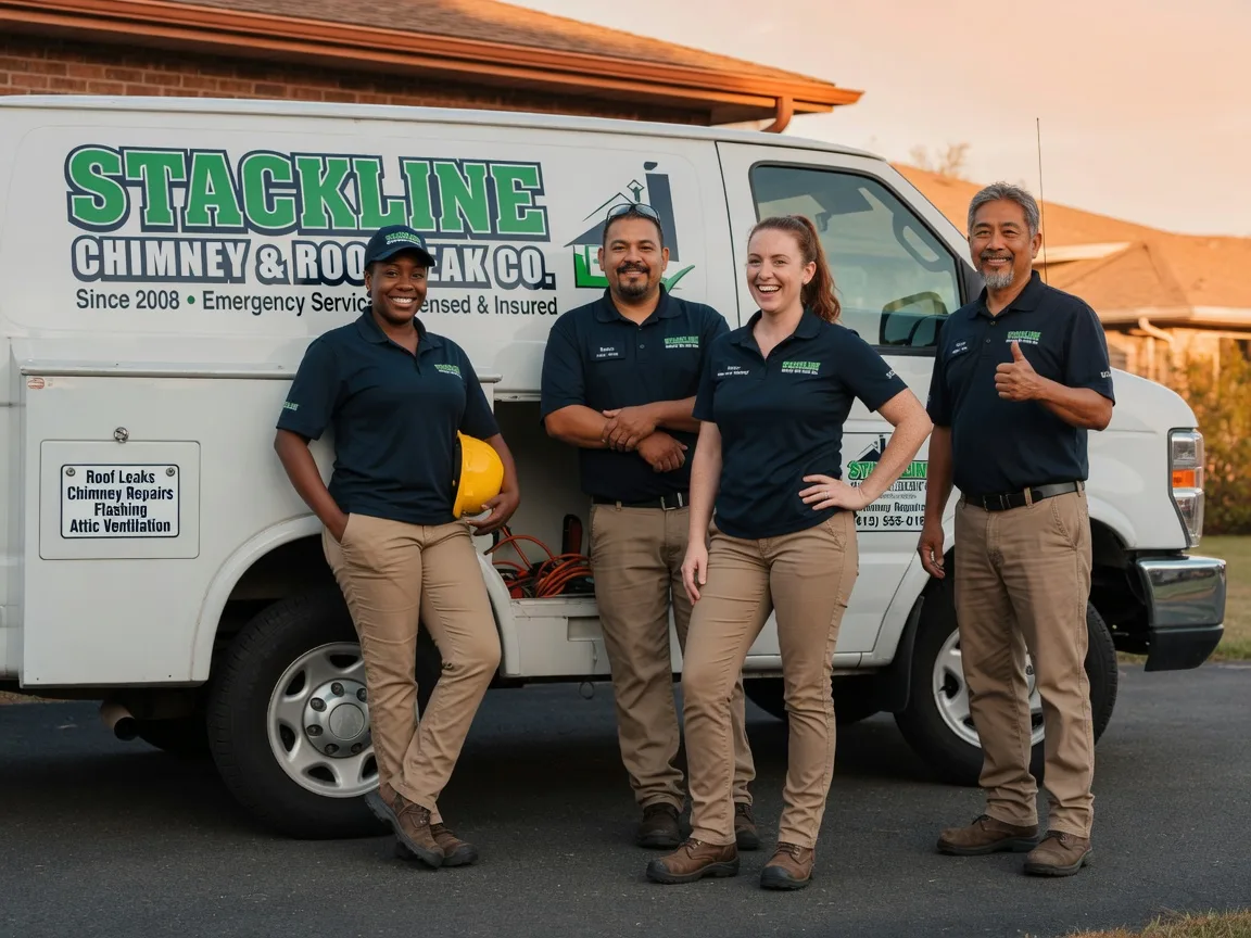 Chimney flashing repair company in Union Center, SD